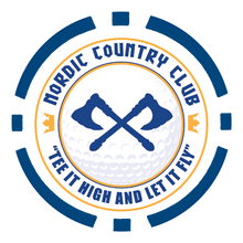 Load image into Gallery viewer, Golf Ball Marker Poker Viking

